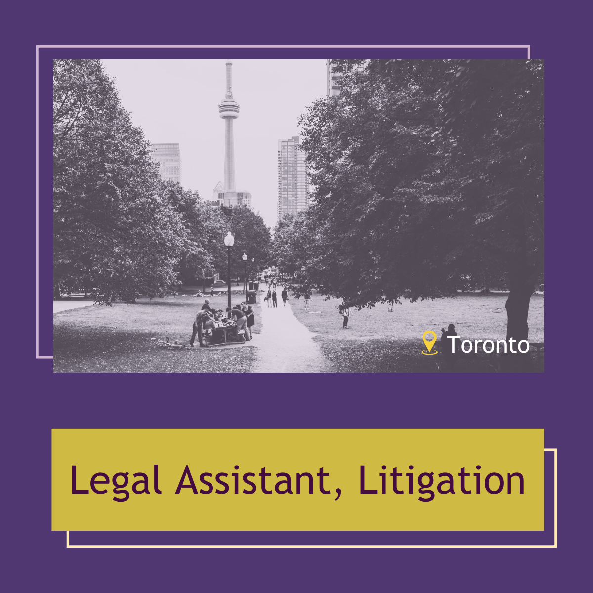 Read more about the article Legal Assistant – Litigation