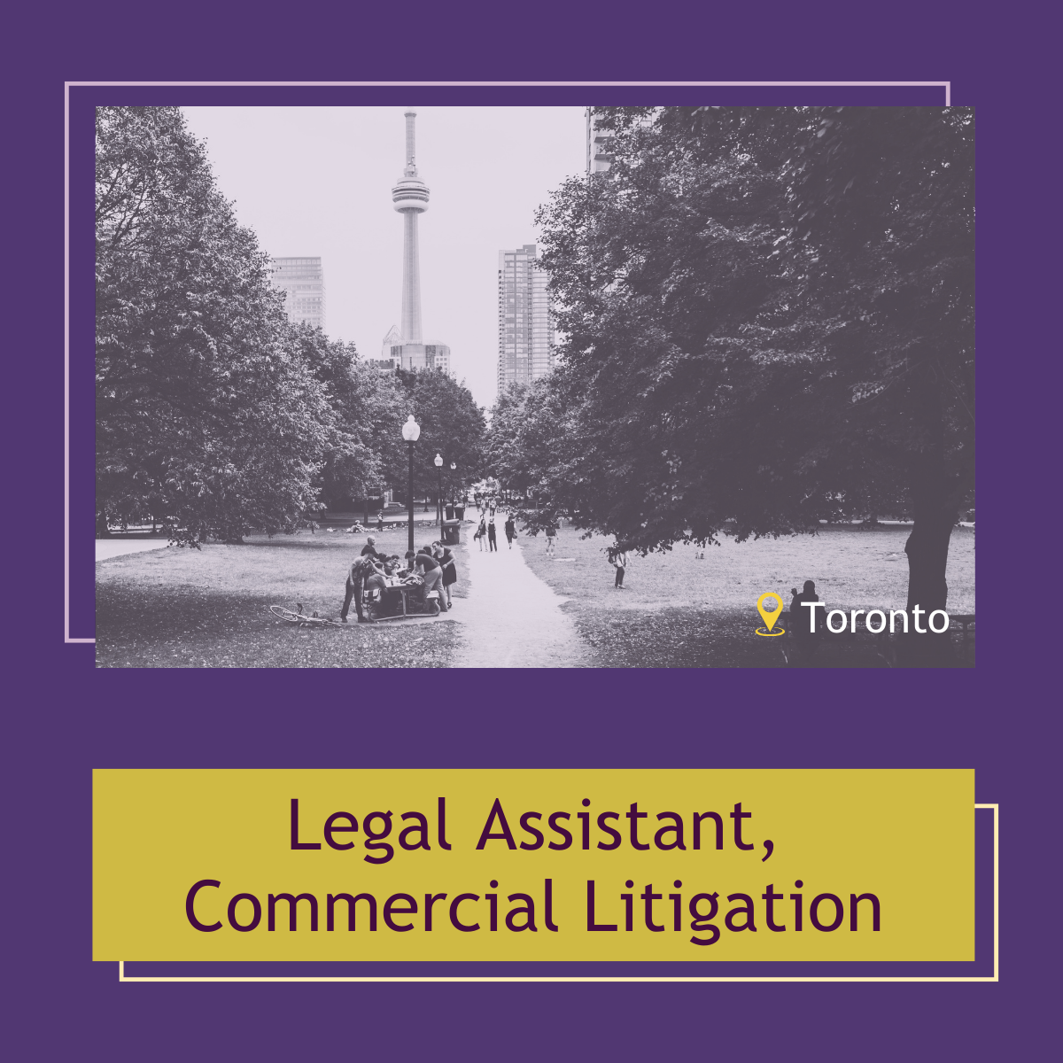 Read more about the article Legal Assistant – Commercial Litigation