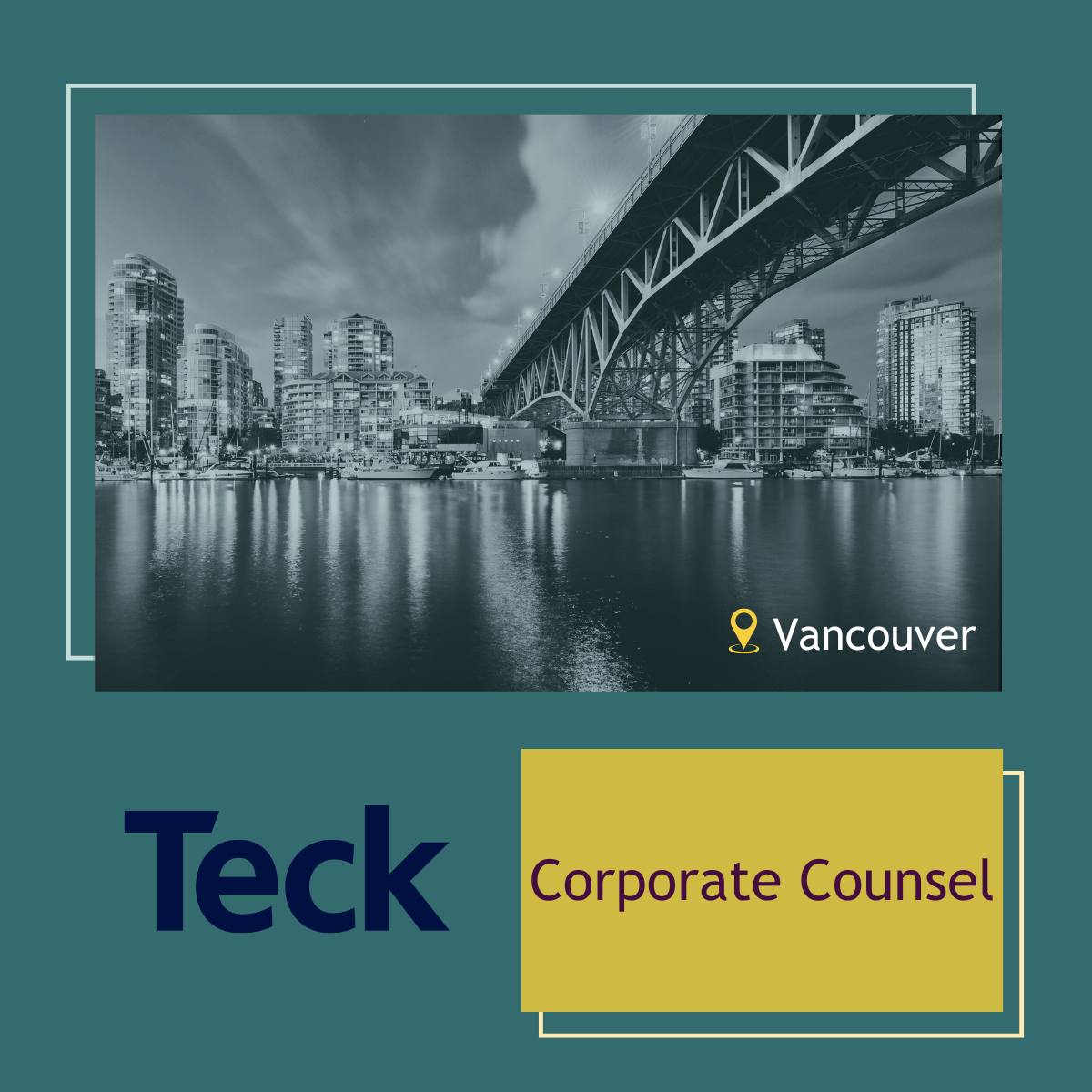 Read more about the article Corporate Counsel, Teck Resources