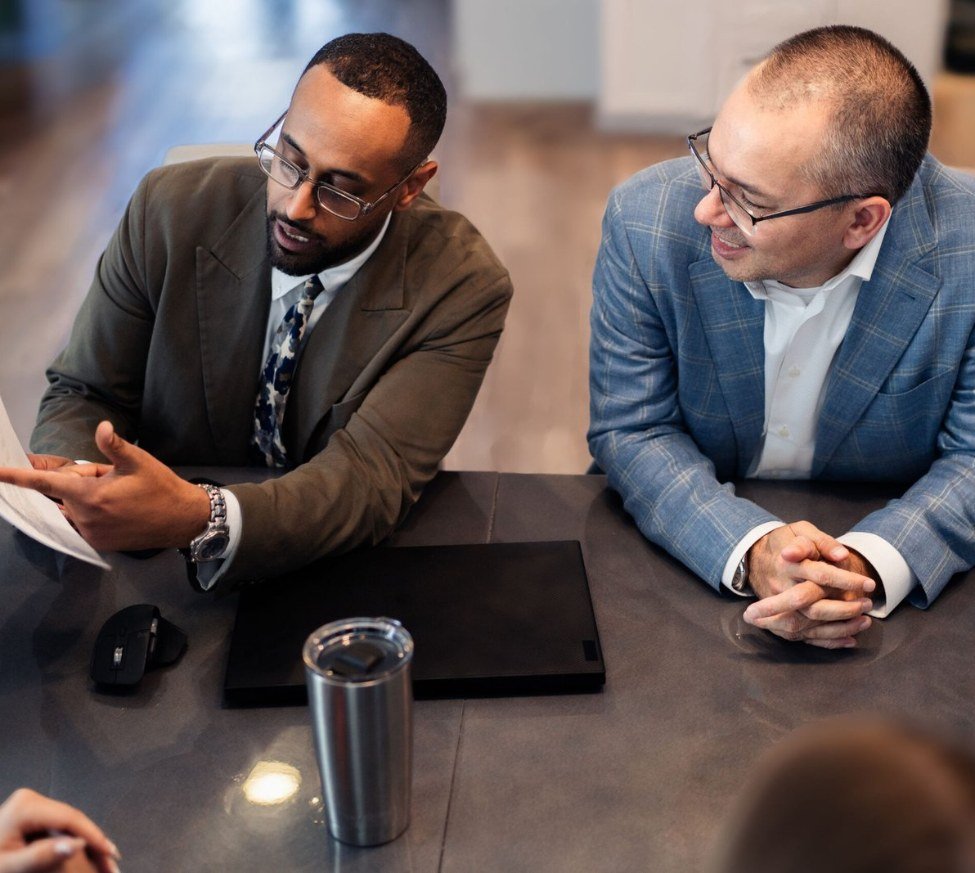 Smith Legal Search consultants in discussion