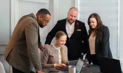 Smith Legal Search team collaborating