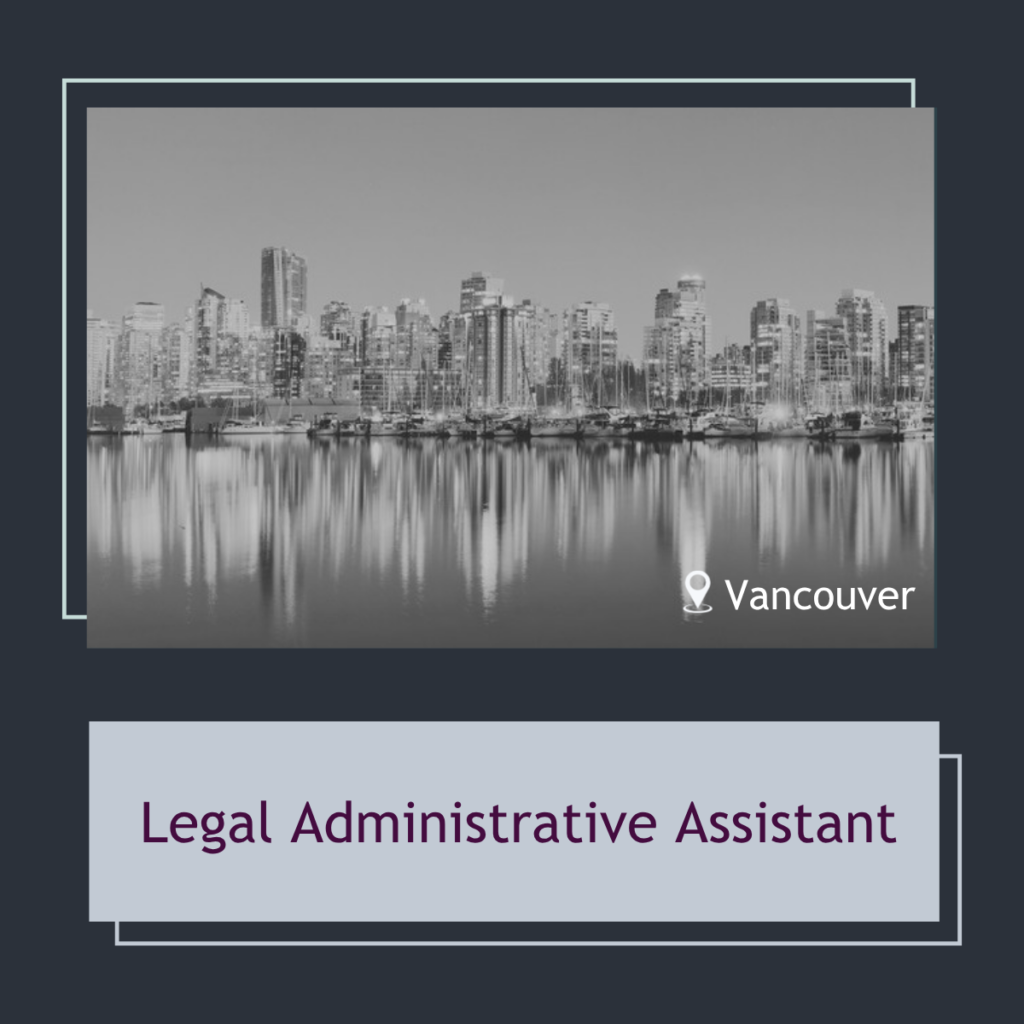 Legal Administrative Assistant